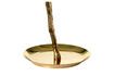 Miniature Golden brass candle holder Twiggy 3