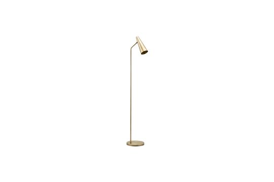 Golden brass floor lamp Precise Clipped