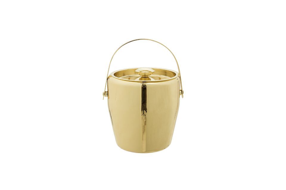 Golden stainless steel ice bucket Cocktail Bloomingville