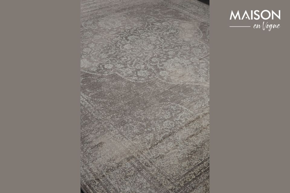 Gray fabric carpet Rugged - 11