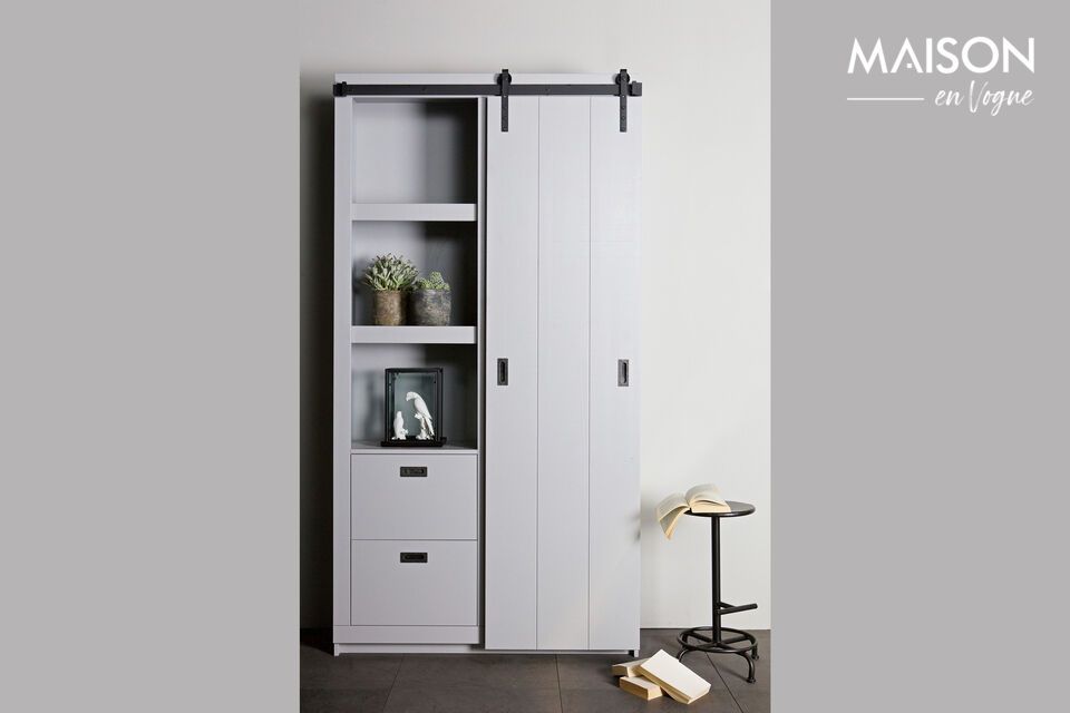 This Barn sliding door wardrobe is an own production of the Dutch brand VT wonen