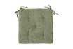 Miniature Green and grey cotton chair cushion Faza 1