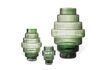 Miniature Green blown glass vase Steps 2