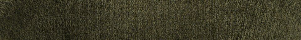 Material Details Green fabric chair Naida