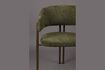 Miniature Green fabric chair Naida 6