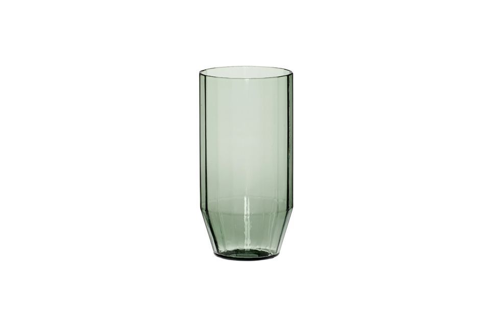 Green glass water glass Aster Hübsch
