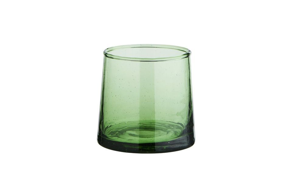 Green glass water glass Balda Madam Stoltz