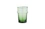 Miniature Green glass water glass Beldi Clipped