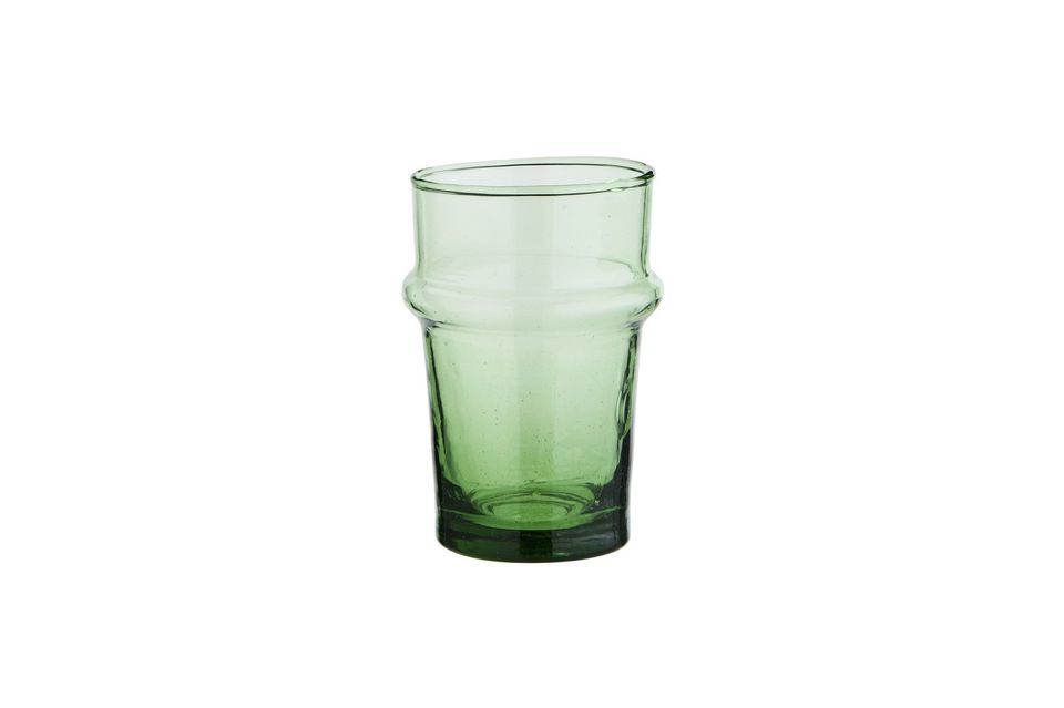 Green glass water glass Beldi Madam Stoltz