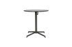 Miniature Green iron round dining table Helo 1