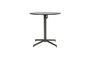 Miniature Green iron round dining table Helo Clipped