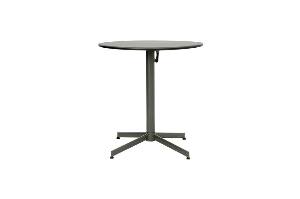 Green iron round dining table Helo House Doctor