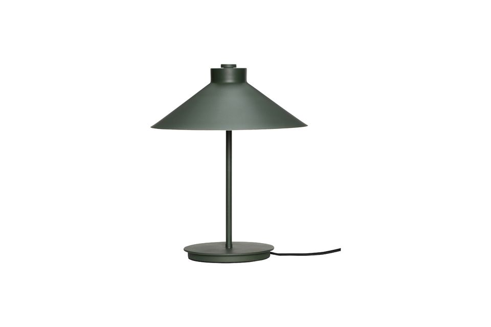 Green iron table lamp Shape - 4