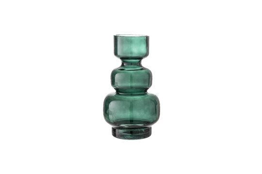 Green Johnson glass vase Clipped