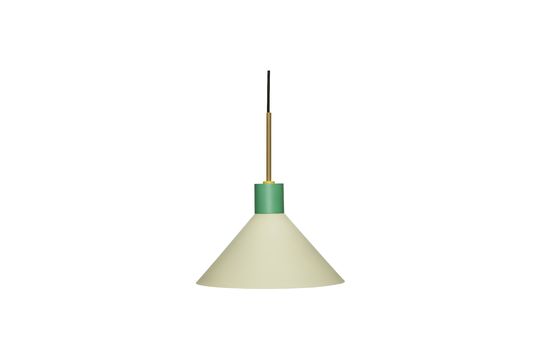 Green metal ceiling light Pencil Clipped