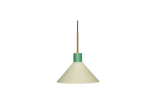 Green metal ceiling light Pencil