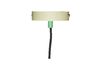 Miniature Green metal ceiling light Pencil 2