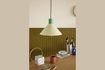 Miniature Green metal ceiling light Pencil 3