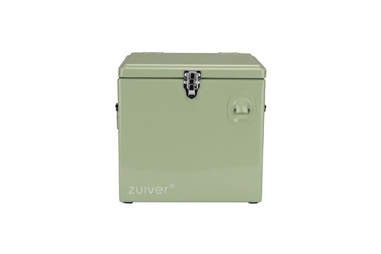 Green plastic cooler Be Cute Clipped