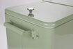 Miniature Green plastic cooler with wheels Be Cool 4