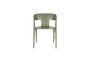 Miniature Green plastic garden chair Horizon Clipped