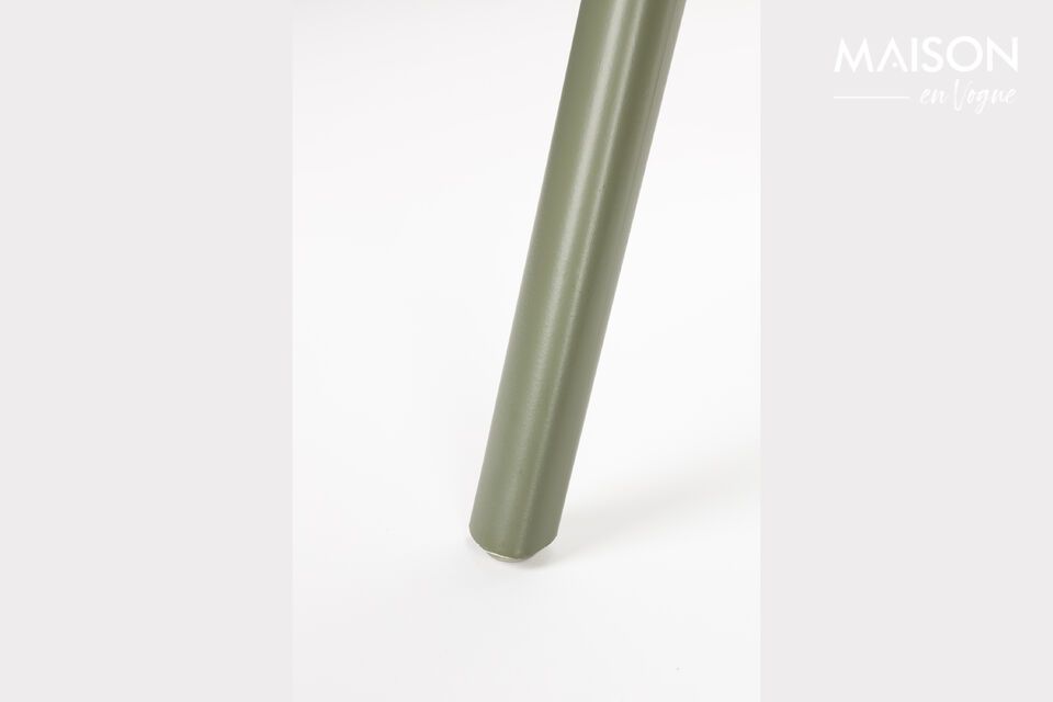 Green plastic garden chair Horizon - 10