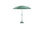 Miniature Green polyester parasol Sunshine Clipped