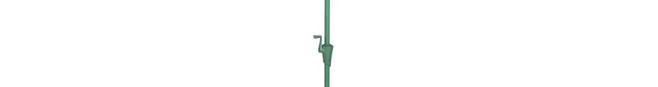 Material Details Green polyester parasol without base Sunshine