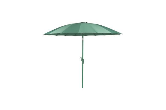 Green polyester parasol without base Sunshine Clipped