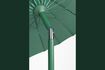 Miniature Green polyester parasol without base Sunshine 8
