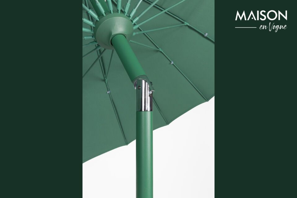 This parasol is more than just an accessory; it transforms your outdoor space into a veritable