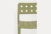Miniature Green polypropylene plastic garden chair Serra 13