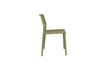 Miniature Green polypropylene plastic garden chair Serra 7