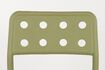 Miniature Green polypropylene plastic garden chair Serra 14