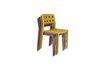 Miniature Green polypropylene plastic garden chair Serra 11