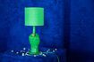 Miniature Green resin lamp What If 6