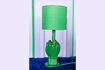 Miniature Green resin lamp What If 1