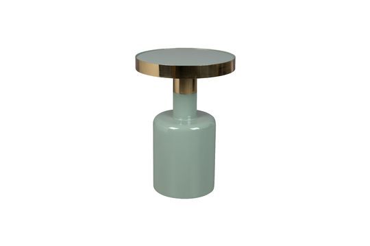 Green Side Table Glam Clipped