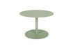 Miniature Green steel coffee table Snow 1