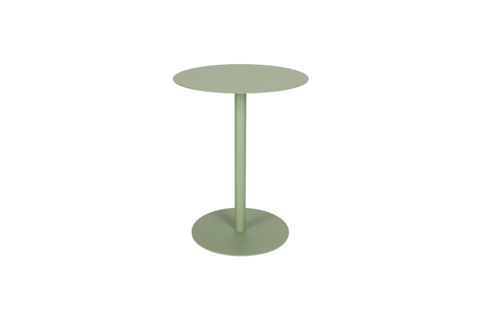 Green steel side table Snow Zuiver