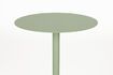 Miniature Green steel side table Snow 3
