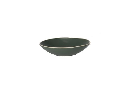 Green stoneware bowl Coria