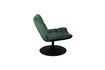 Miniature Green velvet lounge chair Bar 9