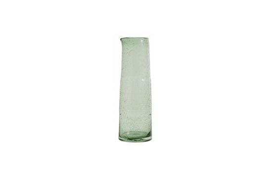 Greenie handmade glass pitcher Clipped