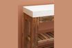 Miniature Greta dark wood console 4
