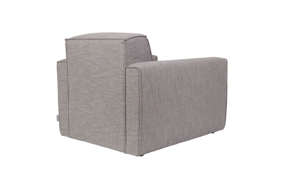 Grey armchair  Bor - 6