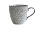 Miniature Grey-blue stoneware mug Rustic Clipped