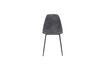 Miniature Grey chair in leather look Found 4