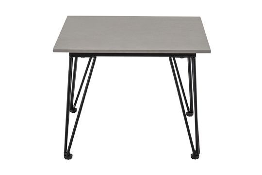 Grey concrete coffee table Mundo Clipped