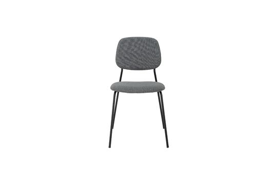 Grey dining room chair Corte Clipped